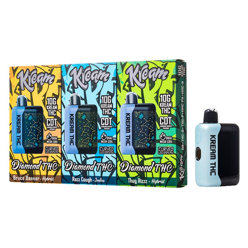 Kream Diamond THC 10g Disposable