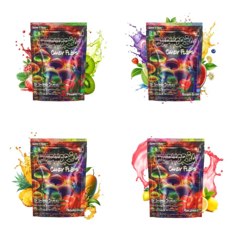 Sacred Journey Euphoria Candy Flips Gummies 6ct 4200mg