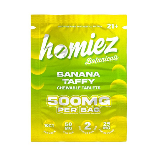 Homiez Botanicals Proprietary Blend Chewable Tablets 10ct 50mg Per Tablet