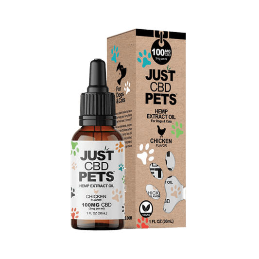 JUST CBD Pets Hemp Extract Oil 100mg