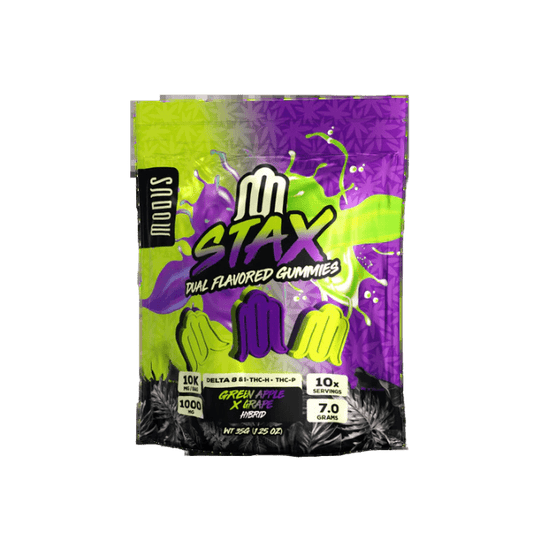 Modus Stax Dual Flavored Delta 8 & 9 + THC-H + THC-P 10000mg Gummies