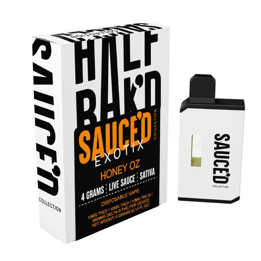 Half Bak’d Sauce’d Exotix 4g Disposable