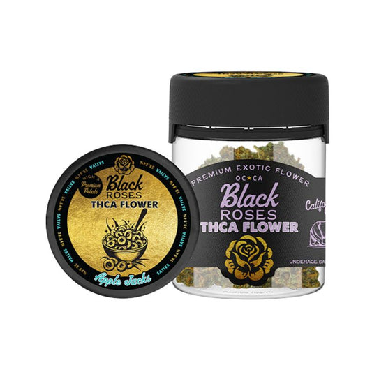 Black Roses Premium Ultra Exotic THC-A Flower 3.5g Jar