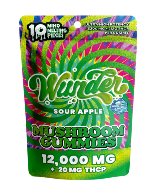 🎁 Wunder – High Potency Entheogenic Mushroom Gummies – 12,000 mg (100% off)