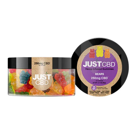 JUST CBD Hemp Infused Gummies 250mg