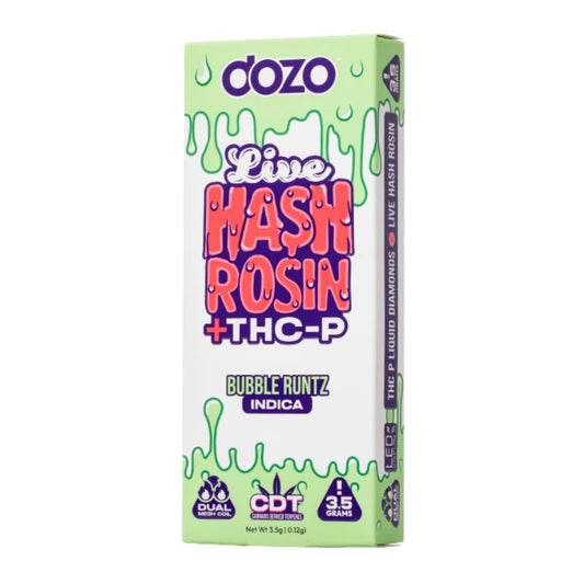 Dozo Live Hash Rosin + THC-P 3.5G Disposable