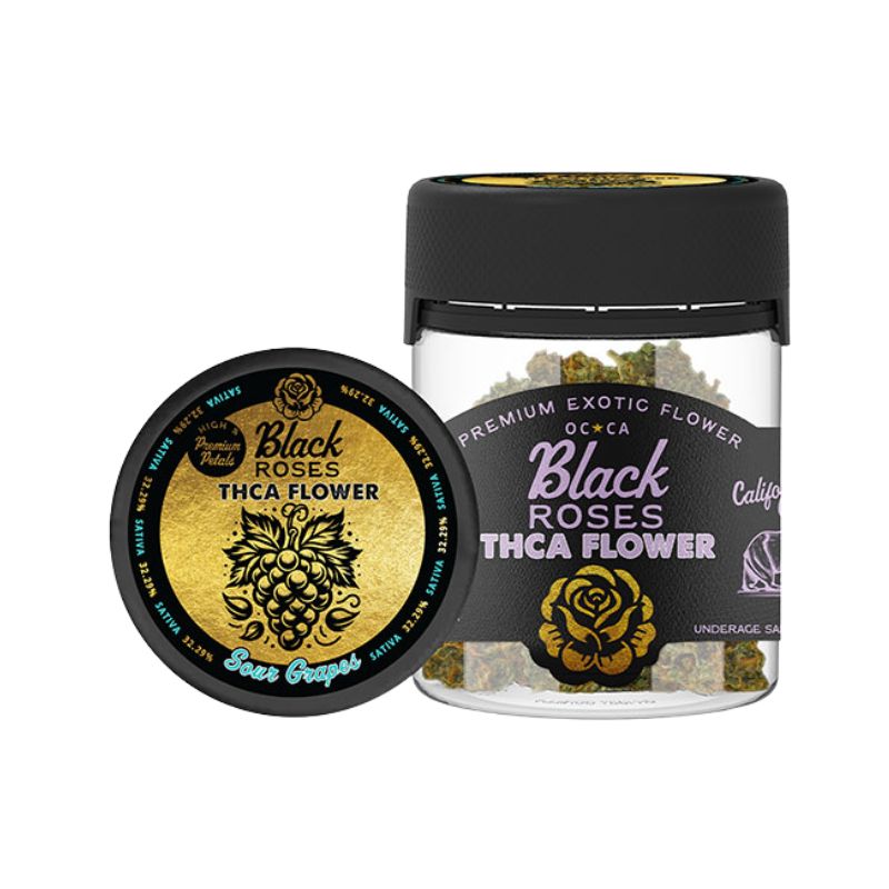 Black Roses Premium Ultra Exotic THC-A Flower 3.5g Jar