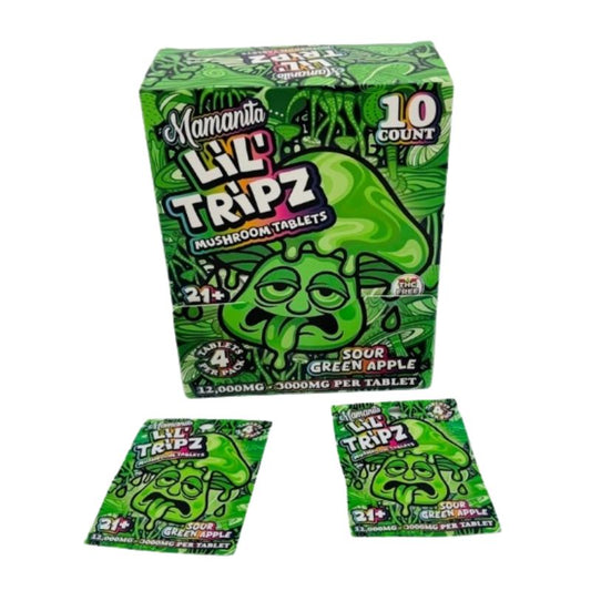 Mamanita Lil Tripz Mushroom Tablets 4ct 3000mg Per Tablet