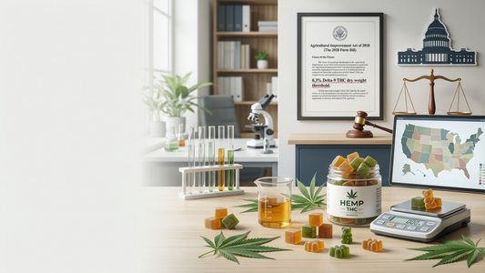 Are Hemp-Derived THC Gummies Legal? The 2018 Farm Bill Explained