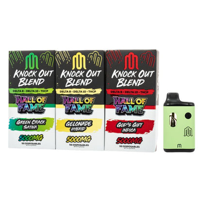 Modus Hall of fame Knock out blend 5000mg THC Disposable