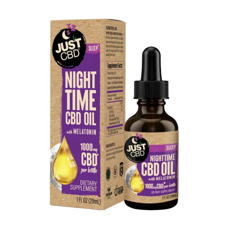 JUST CBD Sleep Nighttime Oil Tinctures