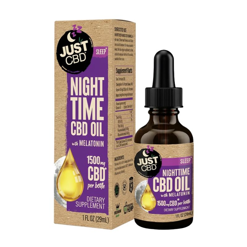 JUST CBD Sleep Nighttime Oil Tinctures