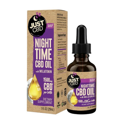 JUST CBD Sleep Nighttime Oil Tinctures