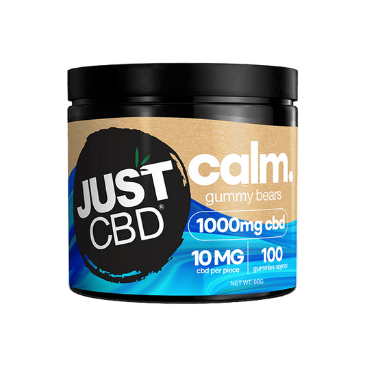 JUST CBD CALM GUMMIES 1000MG – SUGAR FREE BEARS