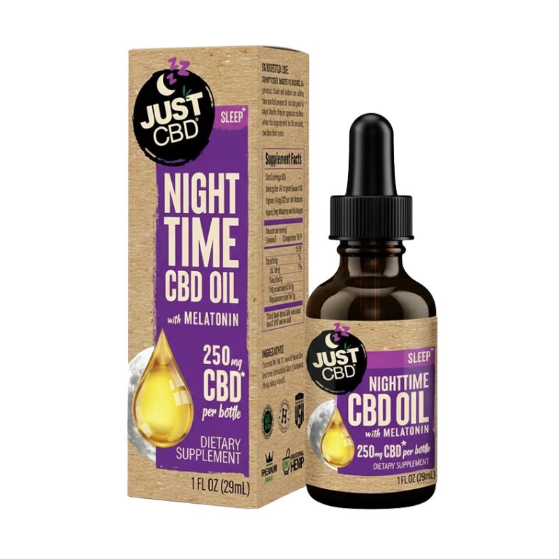 JUST CBD Sleep Nighttime Oil Tinctures