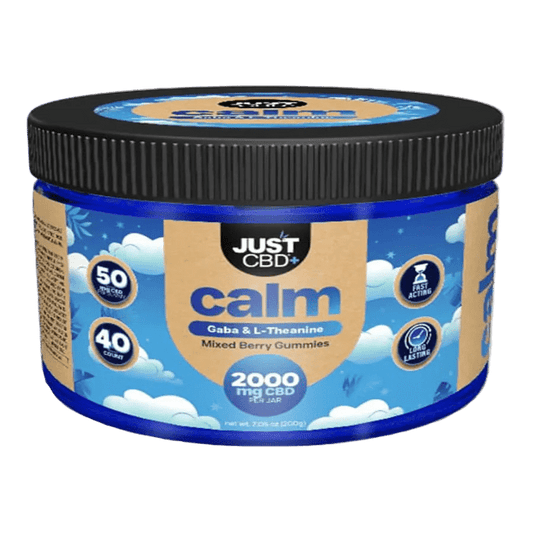 JUST CBD CALM GUMMIES 2000MG – CALM MIXED BERRY