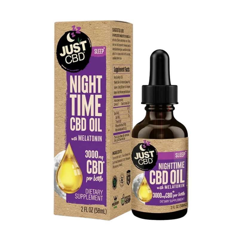 JUST CBD Sleep Nighttime Oil Tinctures