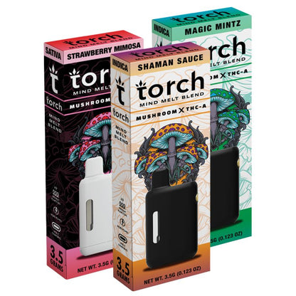 Torch Mind Melt Blend Mushroom X THC-A 3.5g Disposable
