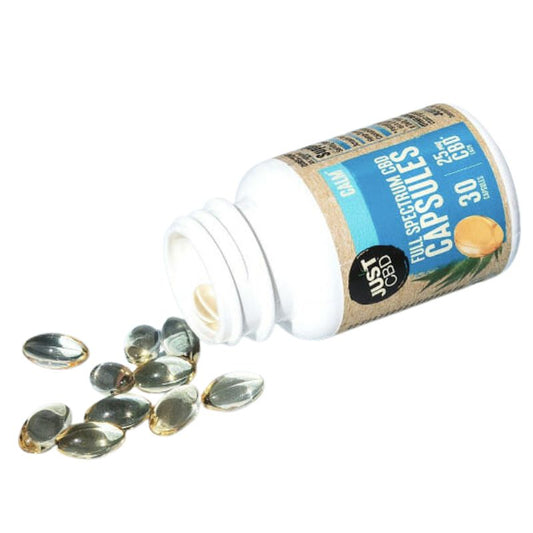 JUST CBD Full Spectrum Capsules 30ct 25mg Per Capsule