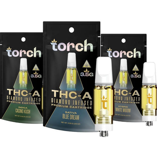 Torch Diamond Infused Premium THC-A 3.5g Cartridge
