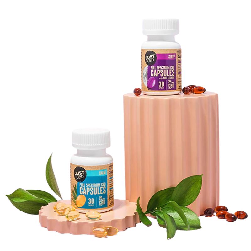 JUST CBD Full Spectrum Capsules 30ct 25mg Per Capsule