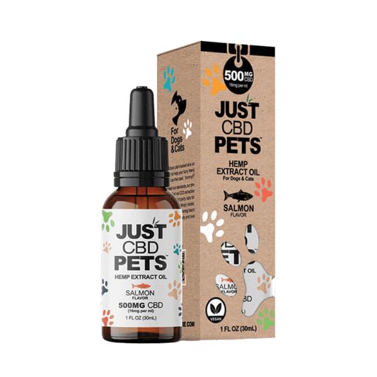 JUST CBD PETS OIL TINCTURE 500MG 1FL OZ