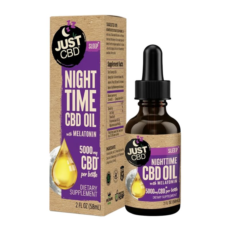 JUST CBD Sleep Nighttime Oil Tinctures