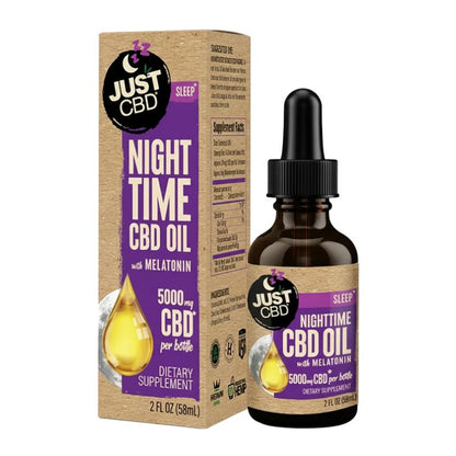 JUST CBD Sleep Nighttime Oil Tinctures