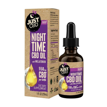 JUST CBD Sleep Nighttime Oil Tinctures