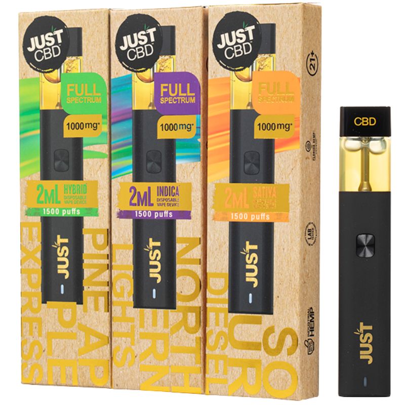 JUST CBD Full Spectrum 1000MG 2ML Disposable