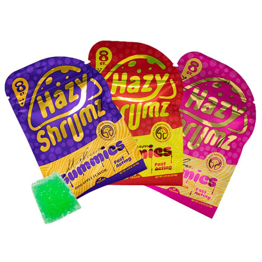 Hazy Shrumz Vegan Mushroom Gummies 8ct