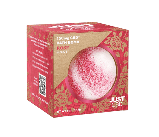 JUST CBD BATH BOMBS 150MG – SWEET CHERRY