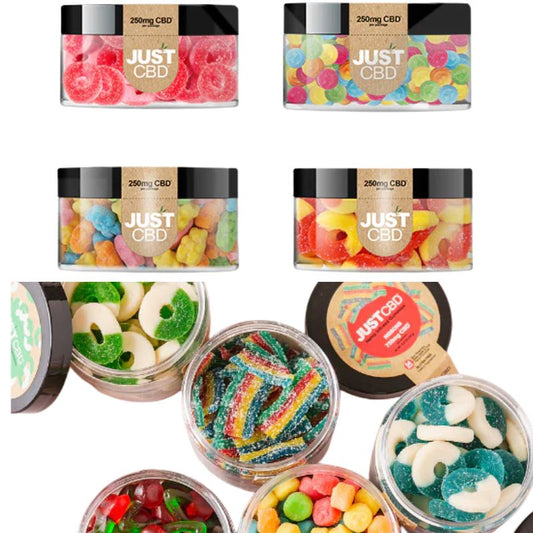 JUST CBD Hemp Infused Gummies 250mg