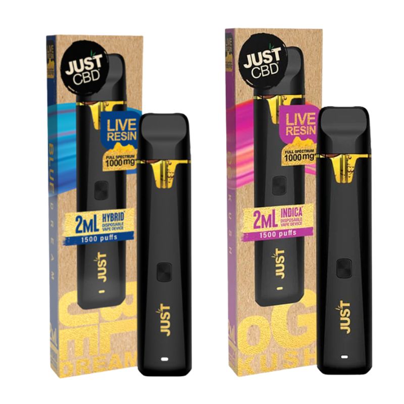 JUST CBD Live Resin 1000mg 2ml Disposable