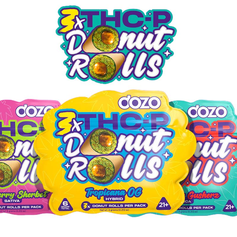 Dozo THC-P Donut Pre-Rolls 3ct