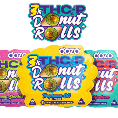 Dozo THC-P Donut Pre-Rolls 3ct