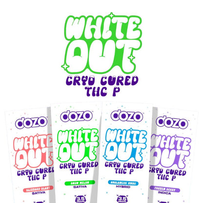 Dozo White Out Cryo Cured THC-P 3.5G Disposable
