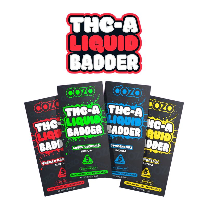 Dozo THC-A Liquid Badder Disposable 5g
