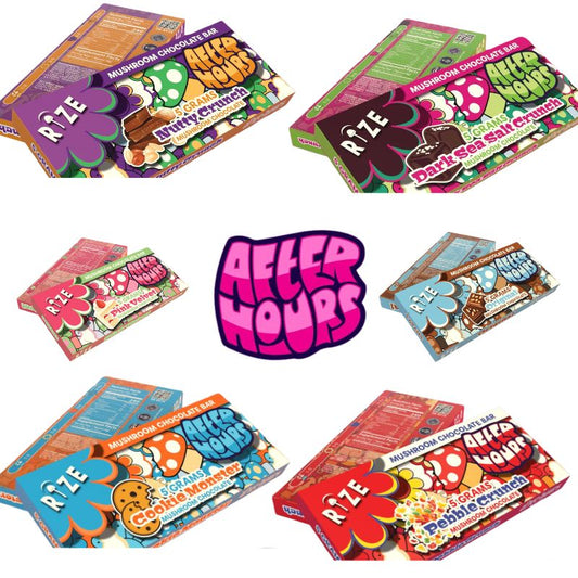 After Hours Rize Mushroom Chocolate Bars 5G