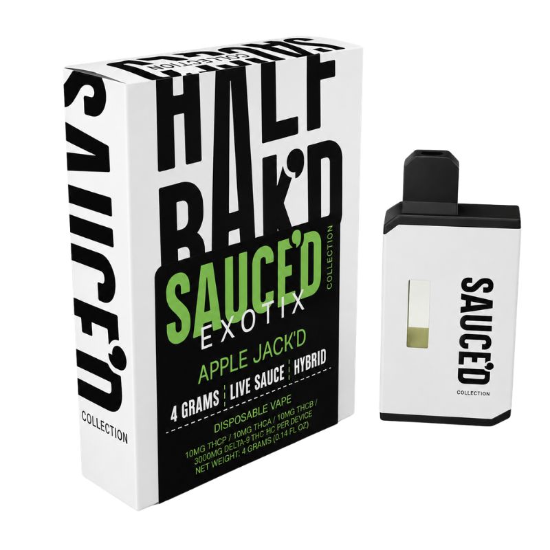 Half Bak’d Sauce’d Exotix 4g Disposable