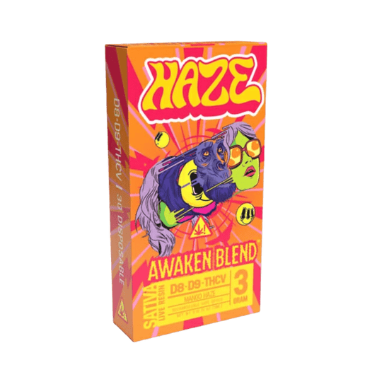 HAZE AWAKEN BLEND DISPOSABLE 3G VAPE- MANGO HAZE SATIVA