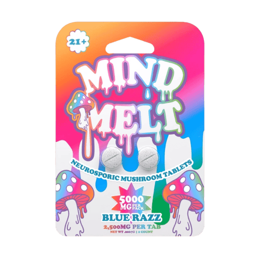 MIND MELT NEUROSPORIC MUSHROOM TABLETS 2CT 5000MG PER PACK