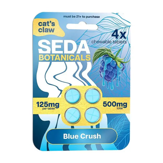 Seda Botanicals Cat’s Claw Chewable Tablets 4ct 125mg Per Tablet