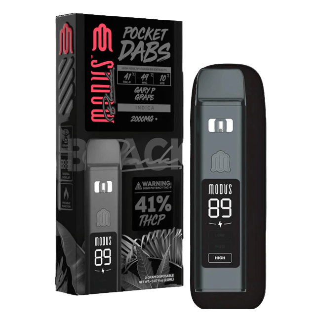 Modus Black Pocket Dabs 2g Disposable