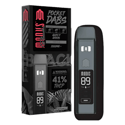 Modus Black Pocket Dabs 2g Disposable