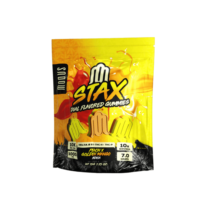 Modus Stax Dual Flavored Delta 8 & 9 + THC-H + THC-P 10000mg Gummies