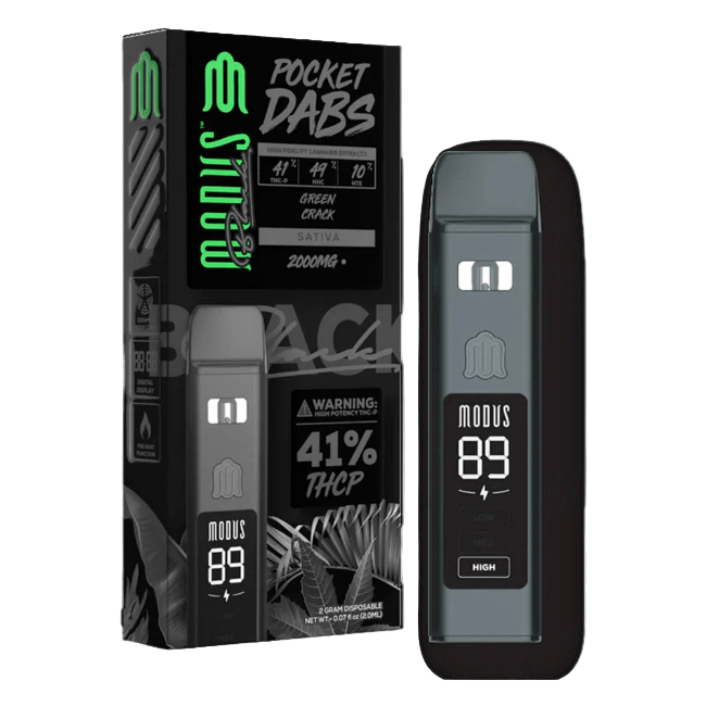 Modus Black Pocket Dabs 2g Disposable