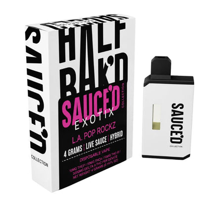 Half Bak’d Sauce’d Exotix 4g Disposable