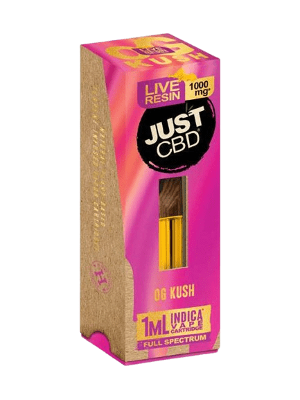 JUST CBD FULL SPECTRUM LIVE RESIN 1000MG 1G CARTRIDGE