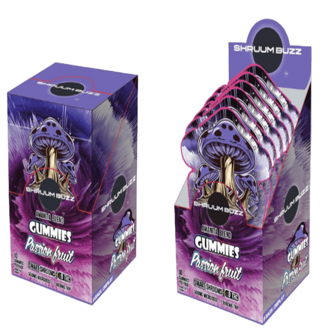 SHRUUMBUZZ AMANITA BLEND GUMMIES 500MG 10CT